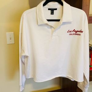 Forever21 Cropped Sweatshirt